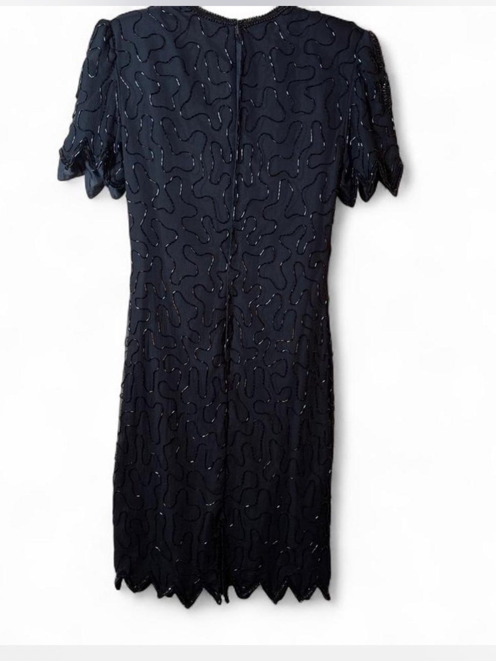1980s Silk party dress - Picture 2 of 6